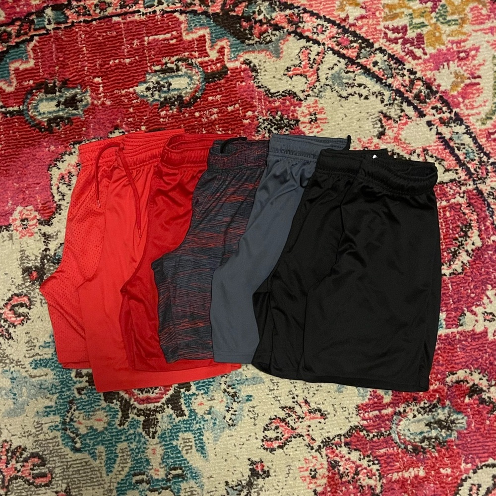 Boys L (10/12) Atheletic Shorts Lot (7 Pairs)